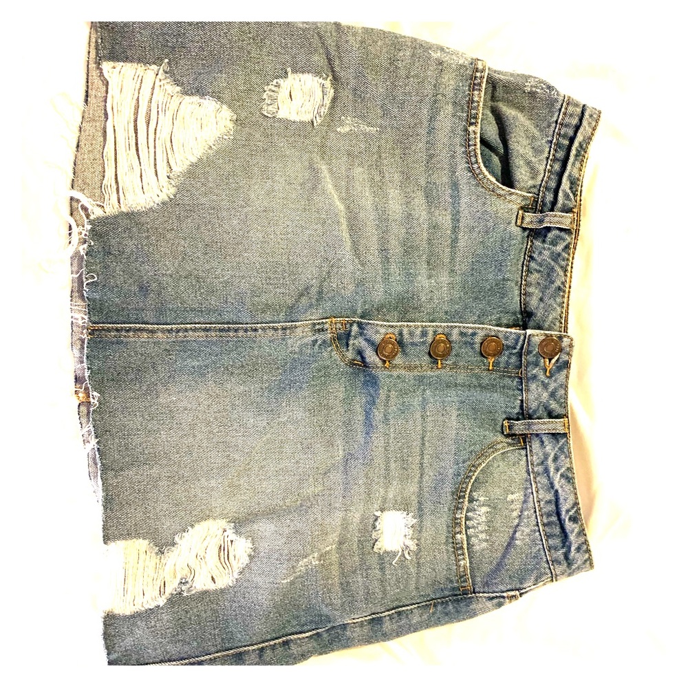 Jean Skirt